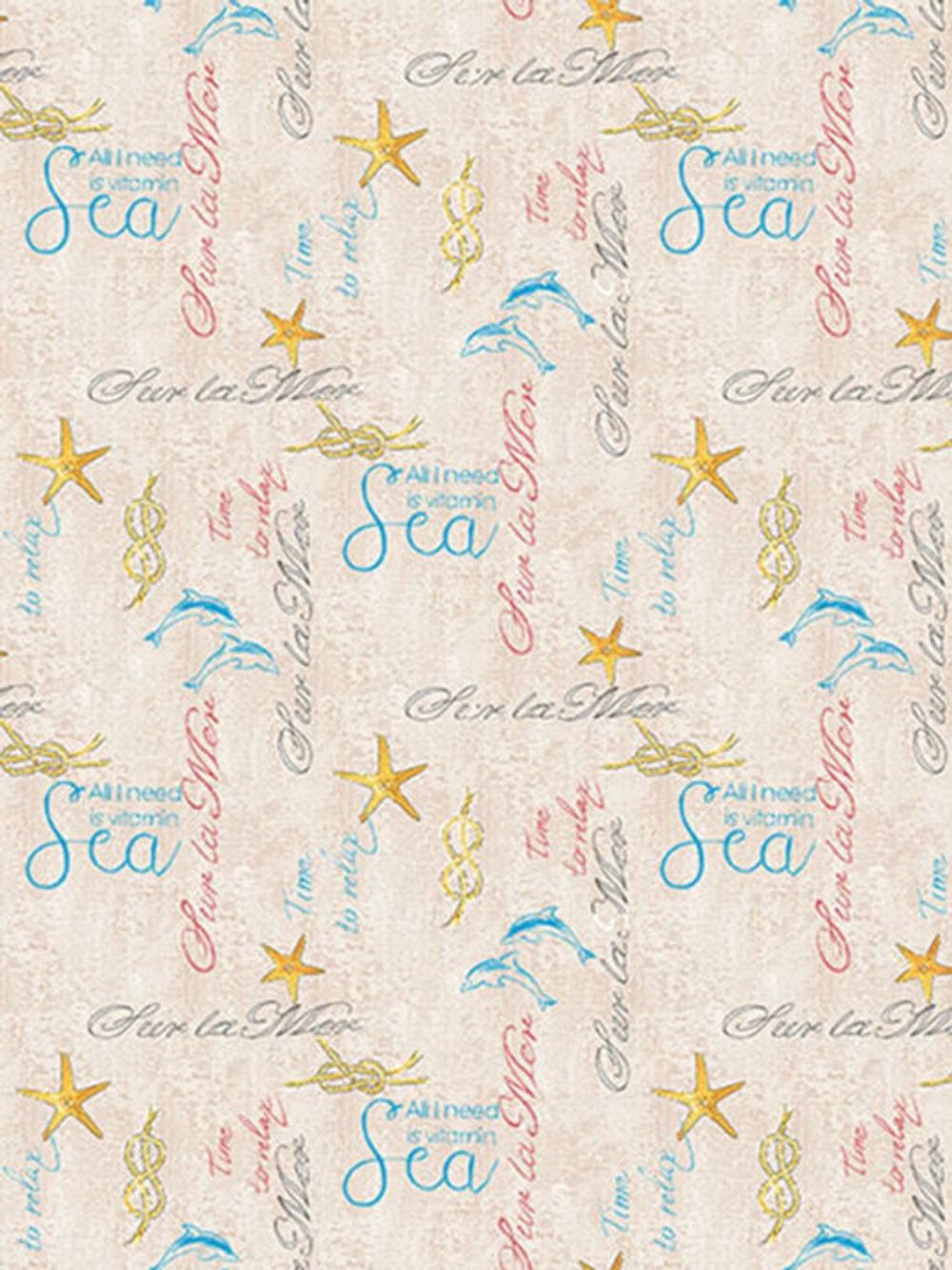 Постельное белье Сказка "Дельфины" семейное Наволочка 50х70 см 2 шт Простынь на резинке 160х200 см Пододеяльник 145х215 см(2шт) , перкаль