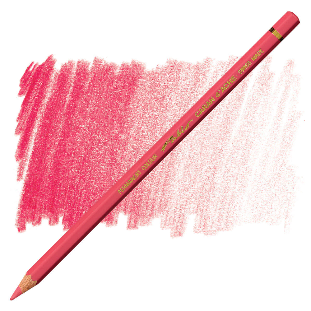 Caran d'Ache Pablo. 270 Raspberry Red