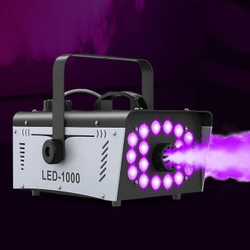 Генератор дыма 1000W с RGBW подсветкой и эффектом стробоскопа