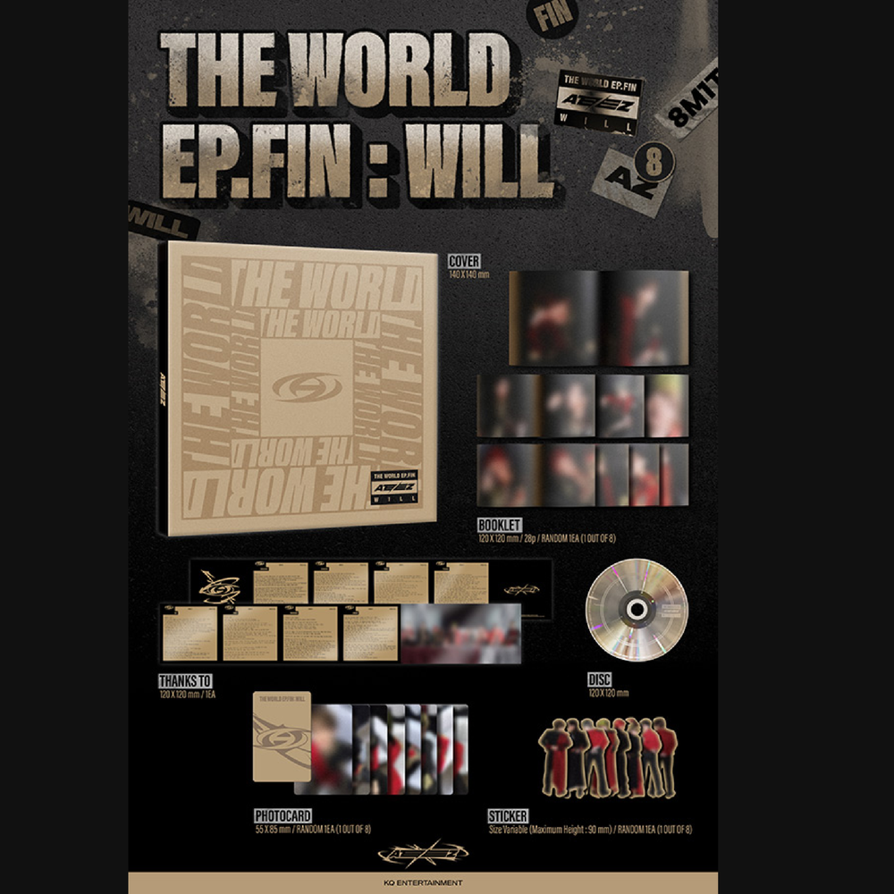 Альбом ATEEZ – THE WORLD EP.FIN : WILL