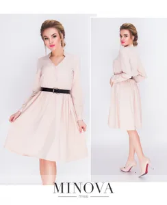 Платье 3092-беж Minova