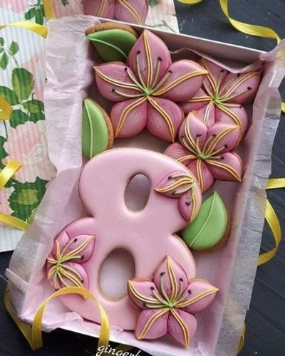 "Восьмерка" Вырубка для пряника, печенья, мастики, вариант №2