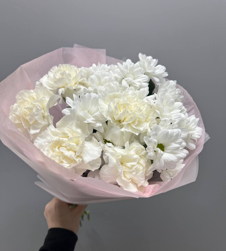 Букет "Белоснежное облако" Букет "Белоснежное облако"