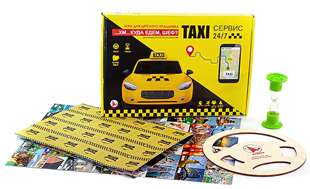 Игра настольная "Куда едем, шеф" (Ракета)