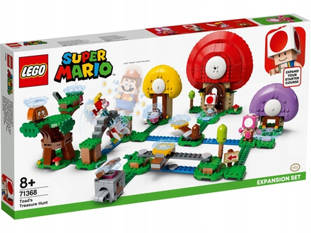 Конструктор LEGO Super Mario Погоня за сокровищами Тоада 71368