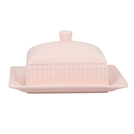 Маслёнка Alice pale pink, средняя