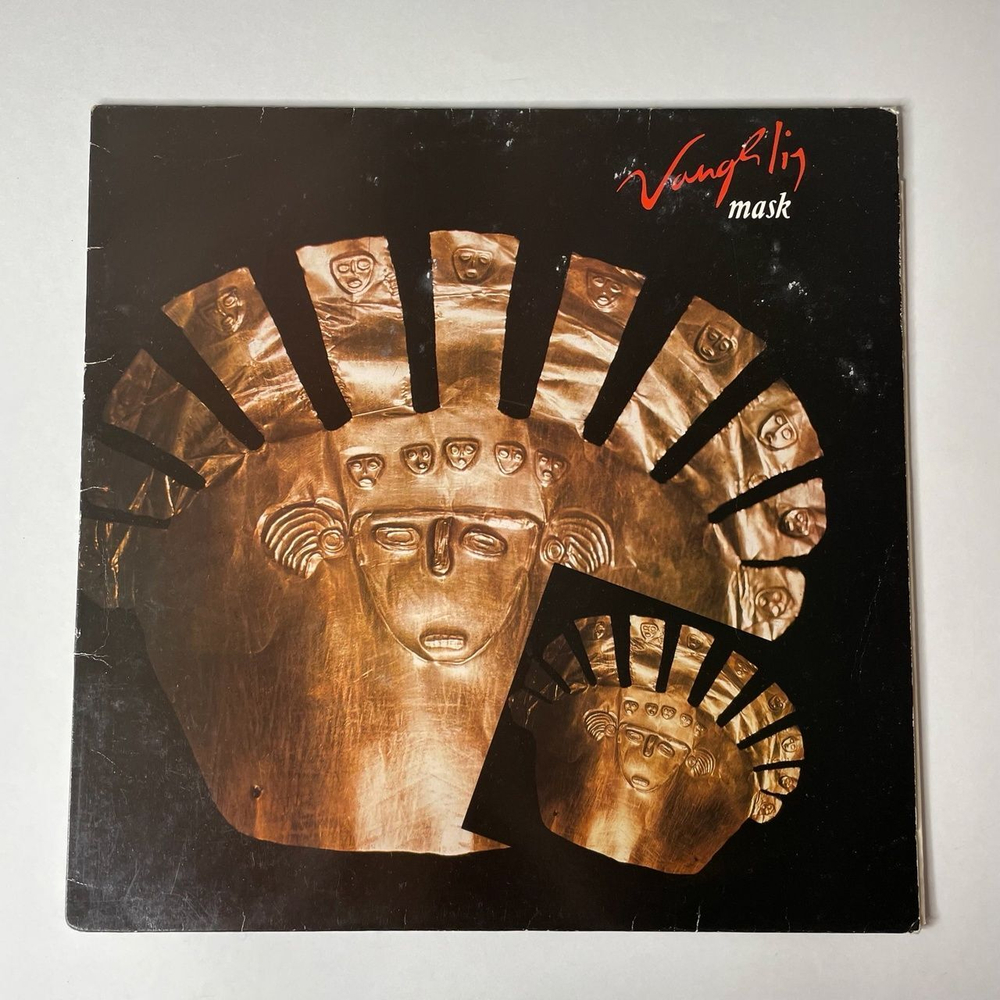 Винтажная виниловая пластинка LP Vangelis Mask (UK 1985)