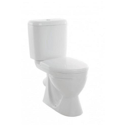 Унитаз-компакт Стандарт комфорт (Белый)/12шт сидение Wirquin ДМ, креплен. пластиковое