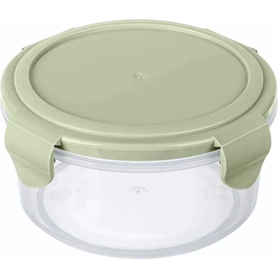 КОНТЕЙНЕР ДЛЯ ПРОДУКТОВ ГЕРМЕТИЧНЫЙ SMART LOCK КРУГЛЫЙ 0,55Л (Зеленый)