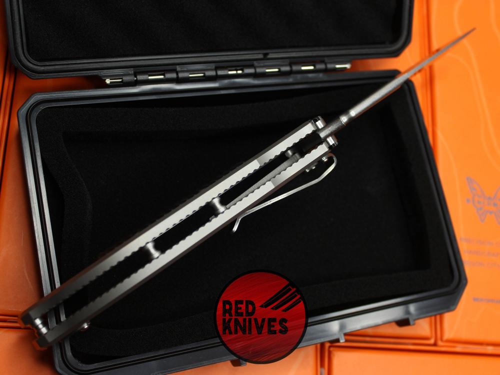 Нож DDR Darrel Ralph Custom AXD 5.5 (имеет асссист) - рукоять титан, вставка Carbon