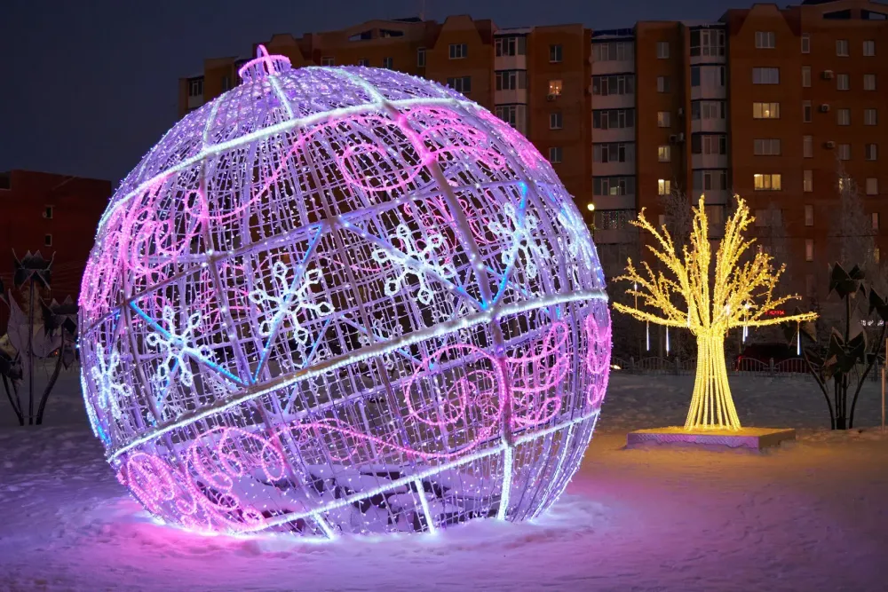 Светодиодный шар "Полярный"