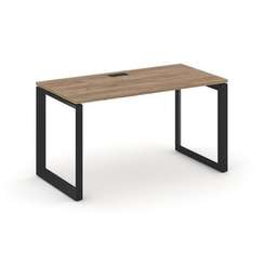 Style Project Стол письменный SN-59O.SP-011 Дуб Табак/Металл Черный/Черный Заглушка 980*700*750