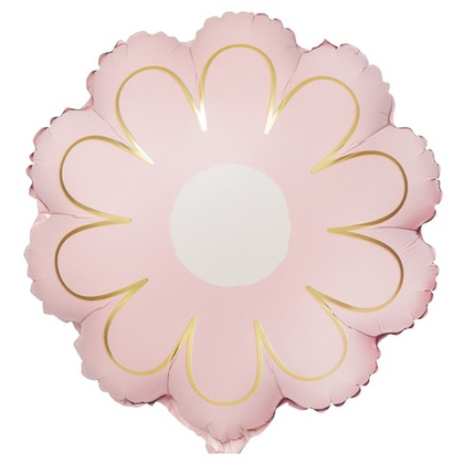 ЦветокРомашка розовая с золотом