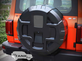 Кожух запасного колеса черный матовый для TANK 300