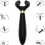 Многофункциональный вибромассажёр Satisfyer Endless Fun black