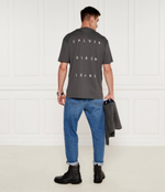 Кожаные высокие сапоги CALVIN KLEIN JEANS - черный(YM0YM00751)