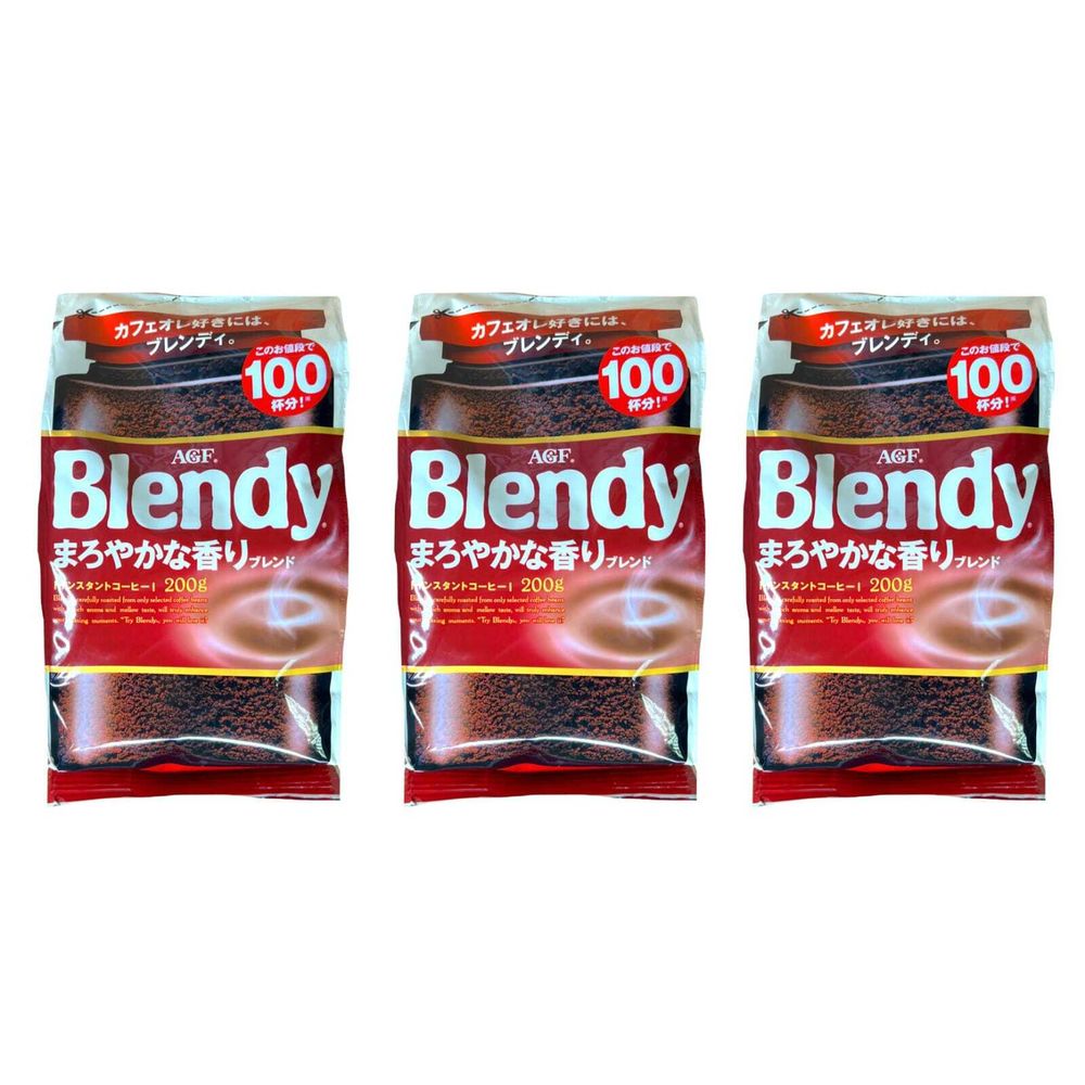 Кофе растворимый AGF Blendy Moka, 200 г, 3 шт