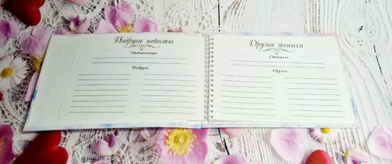 Свадебная книга пожеланий Пара Лебедей