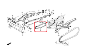 52170-K94-T00, 52170-K94-T01. SLIDER, CHAIN