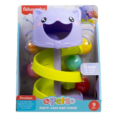 Fisher-Price - Игровой центр с мотором "Кошачья башня" HTW92 / артикул   HTW92  / GTIN 194735199242