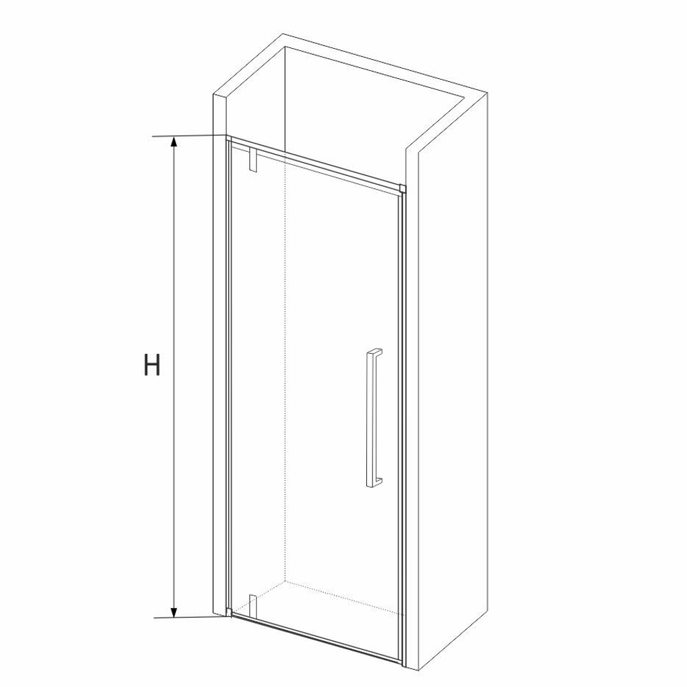 Душевая дверь RGW SV-02 (Прозрачное, 900)