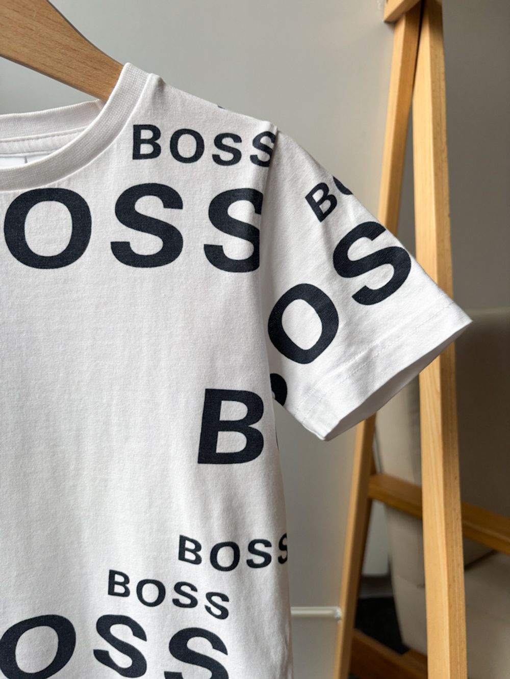 Хлопковая футболка Hugo Boss, 110