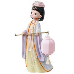 GAEM Фигурка декоративная "Гейша" (подсветка, 3xLR41) , L15 W9 H21 см, 2в.