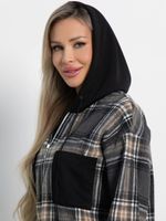 Рубашка Больше чем стиль НЬЮ (серо-бежевая) Б15125-50М LT Collection