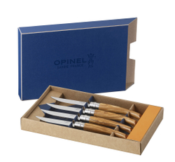 Набор столовых ножей Opinel VRI Olive Wood из 4-х штук