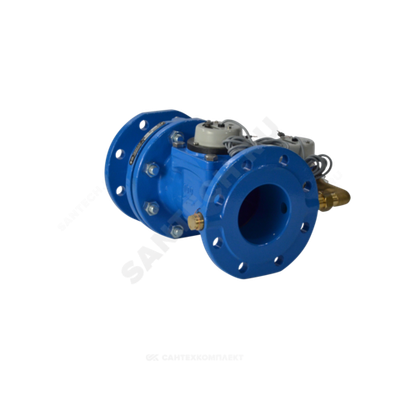Счётчик х/в комбинированный (крыльчатый и турбинный) Ду 50/20 Ру16 Qn=50 м3/ч 50С L=270мм фл импульсный IP54 ВСХНКд Тепловодомер