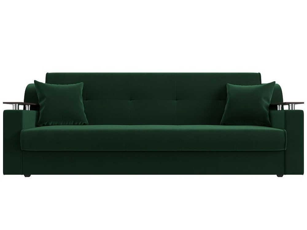 Диван-книжка Сенатор, Зеленый, Велюр, 100621