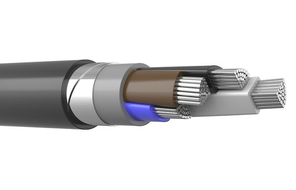 Кабель АПвБбШп 3х400