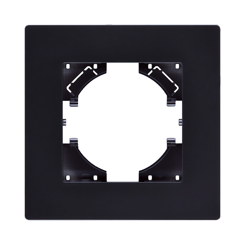Рамка 1-постовая, черный Kollinger Aspekt AT1BK