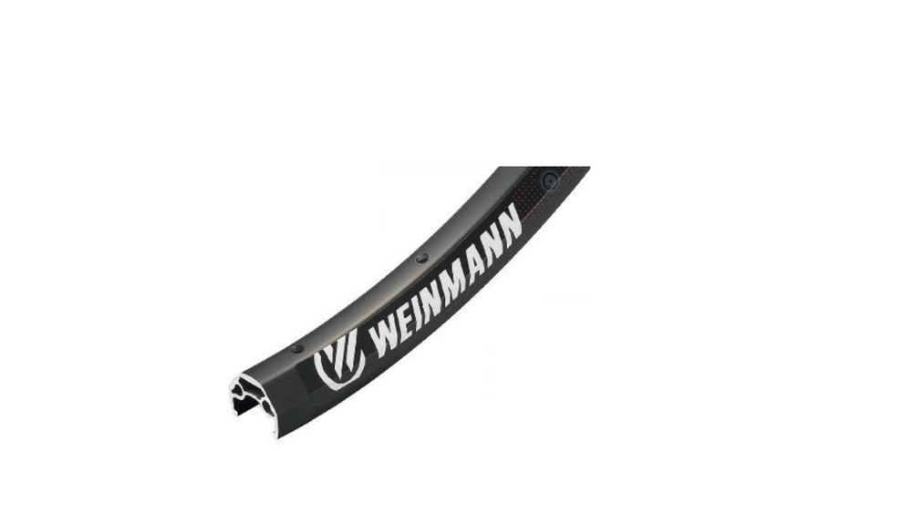 Обод 27.5" WEINMANN CROSS SOUNTRY алюминиевый, двойной, 32H, пистонированный, 584x17/23.7x16.5мм, A/V, анодированный, черный