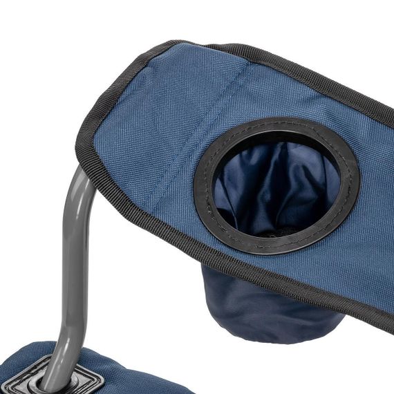 Кресло складное Helios Т-750-99806H; синий/голубой арт.01 (пр-во ГК Тонар)