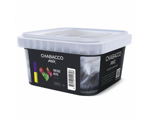 М. Кальянная смесь Chabacco Mix Sour jelly (Кислое желе) 200 г