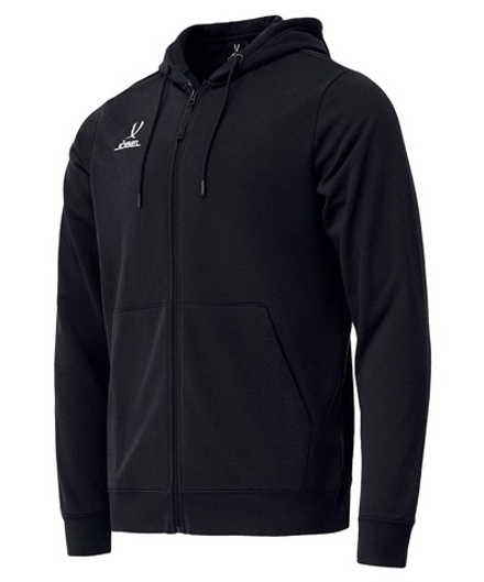 Худи на молнии ESSENTIAL Cotton Zip Hoodie, черный