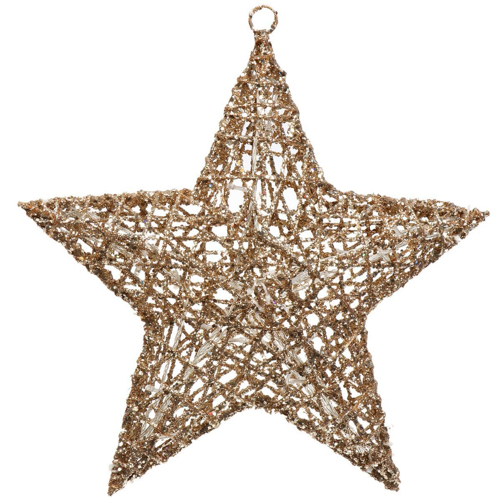 Фигурка декоративная ротанг, Звезда, 40 см, Y4-4110