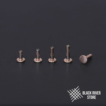 Лабрет Classic PVD Rose 1.6мм