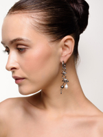 Серьги "Piercing thorn pearl"