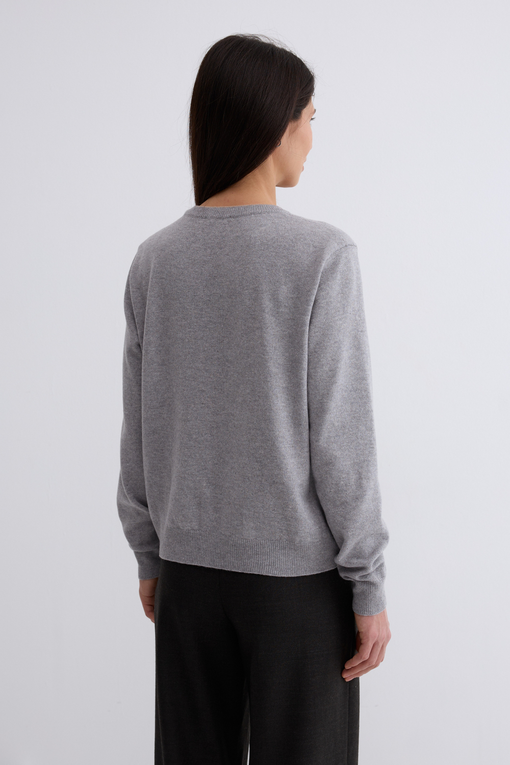 Джемпер Марта из кашемира, шёлка и мериноса