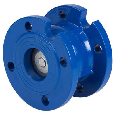 Клапан обратный чугунный фланцевый Ду150 Ру16 L=400 19ч16бр