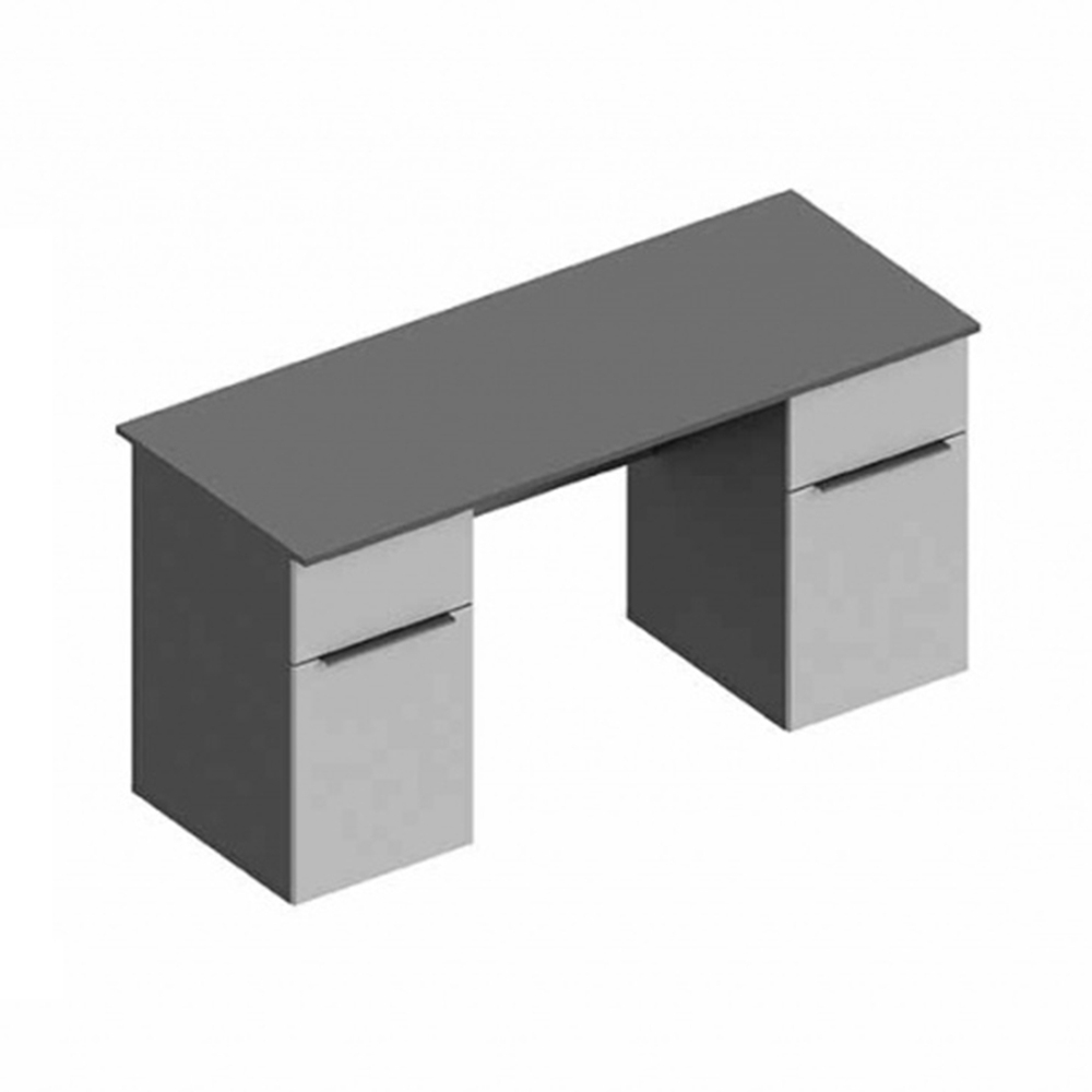 Вита Стол письменный 2-х тумбовый