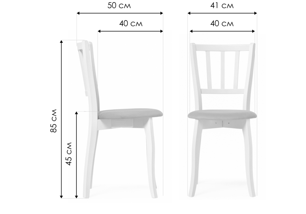 Стул деревянный Woodville Айра бежевый, орех, ножки орех