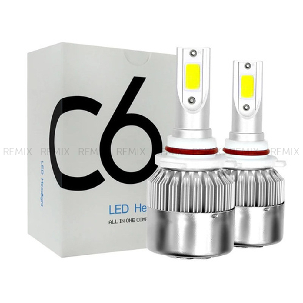 Лампочки C6 LED Н4 (комплект 2шт) 4561