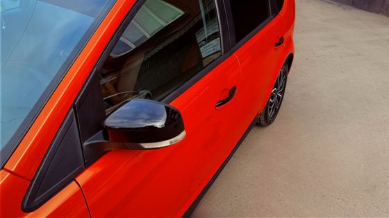 Пленка PET перламутровая оранжевая глянцевая Racing Orange Carbins