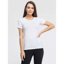 Женская футболка белая OROBLU Perfect Line VOBT01675