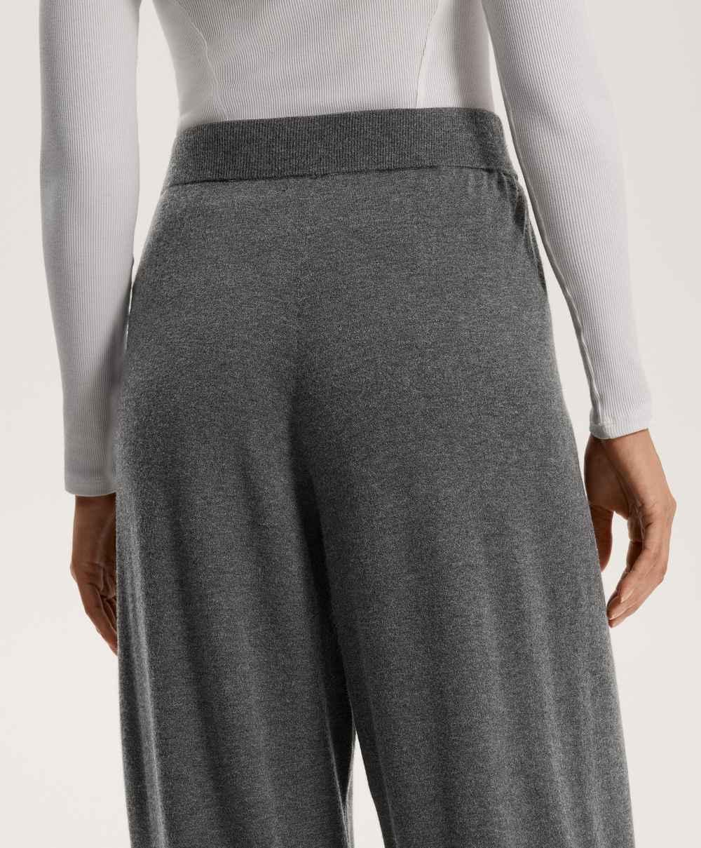 OYSHO Брюки-кокон из трикотажа, серый