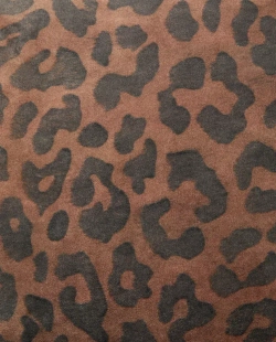 ZARA HOME НАВОЛОЧКА ДЛЯ ДЕКОРАТИВНОЙ ПОДУШКИ С ЛЕОПАРДОВЫМ ПРИНТОМ, КОРИЧНЕВЫЙ