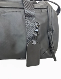 Сумка спортивная непромокаемая QOZA, черная, 24 л